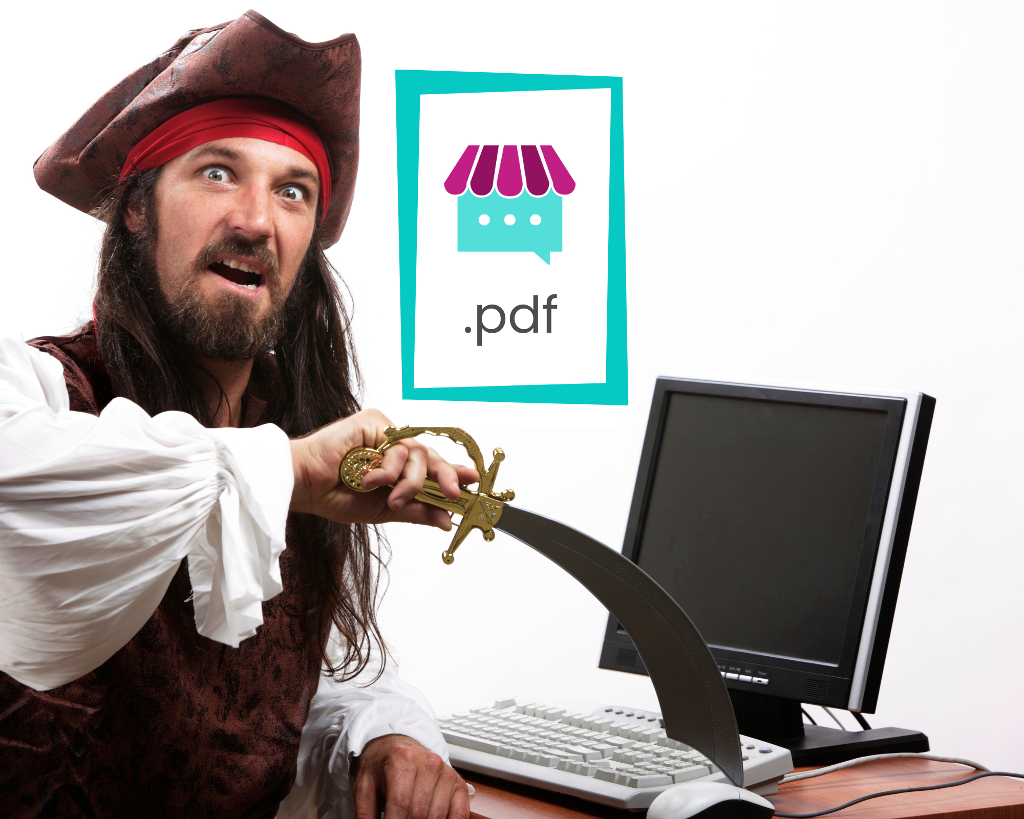 photo d'un pirate avec un ordinateur image du pdf laboutic.fr