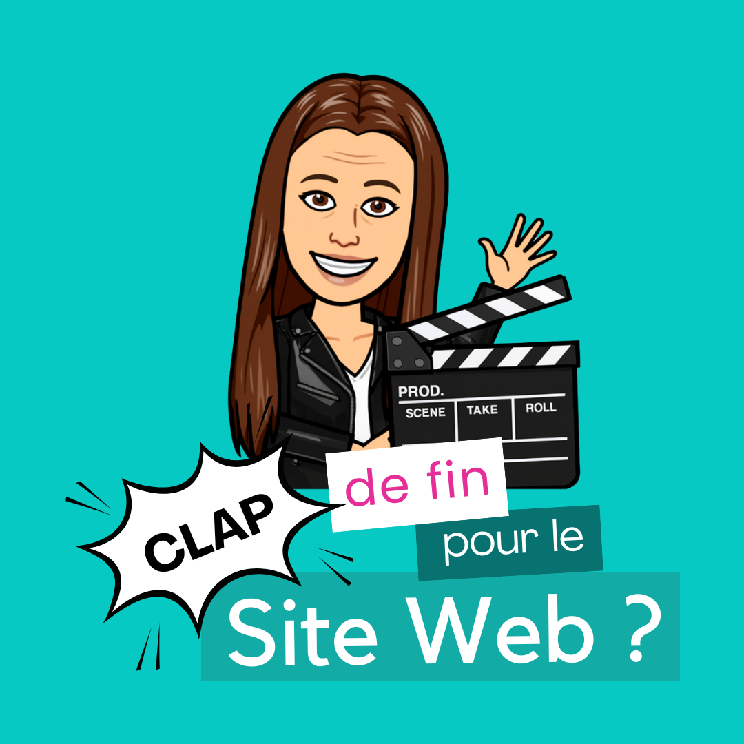 clap de fin pour le site web